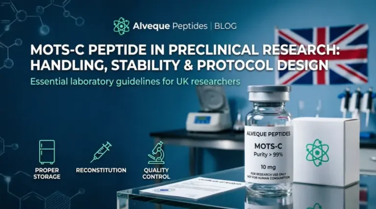 MOTS-c Peptide in Preclinical Research Handling, Stability & Protocol Design