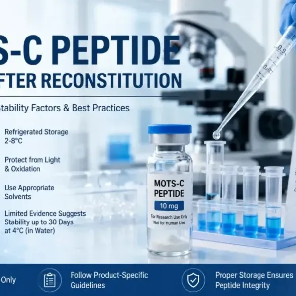 MOTS-C Peptide Stable After Reconstitution