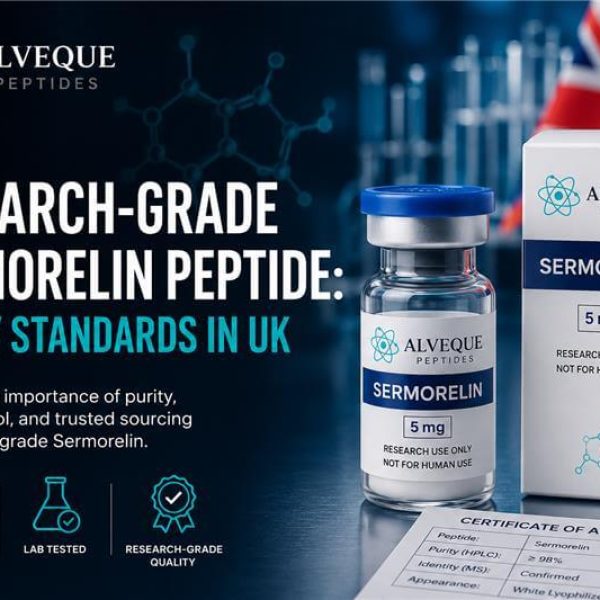 Research-Grade Sermorelin Peptide